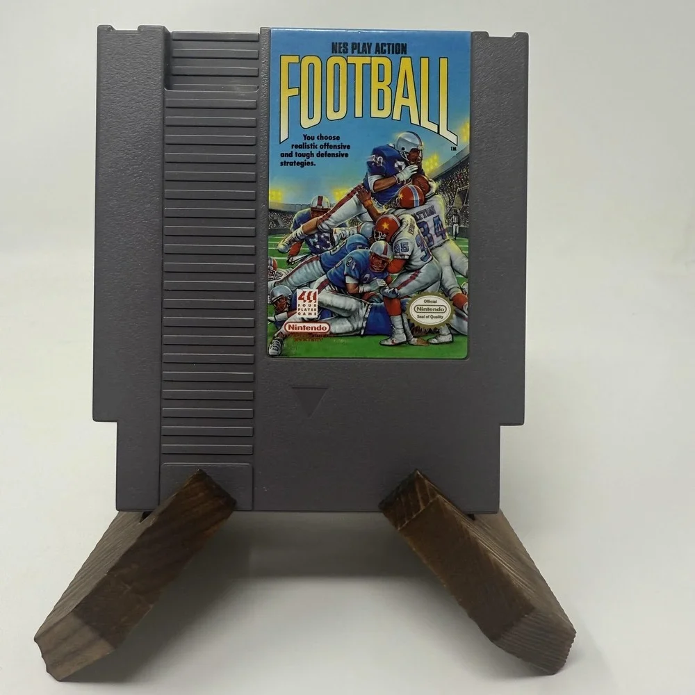 Vintage NES Play Action Football Nintendo NES Original Video Game Cartridge